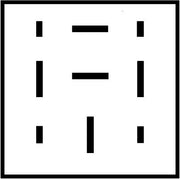 Hella 8JA 003 526-001 Relay Socket