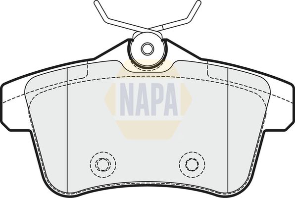NAPA Front Vented & Rear Vented Brake Discs & Pads fits CITROËN DS PEUGEOT