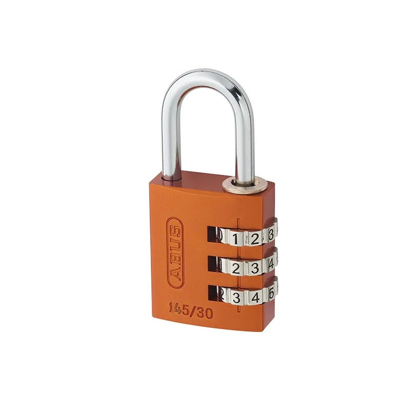 ABUS Mechanical 145/20 20mm Aluminium Combination Padlock Random Colour 46626