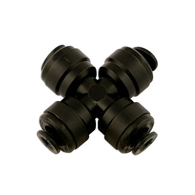 Connect Push-Fit Cross Connector 5pc 4-12mm