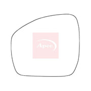 Apec Exterior Wing Mirror Glass Left AMS2669