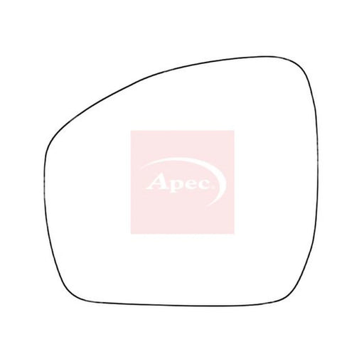 Apec Exterior Wing Mirror Glass Left AMS2669