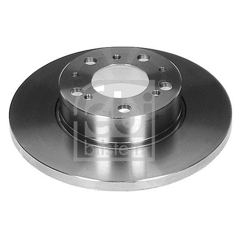 Febi 2 x Solid Front Brake Discs 07899