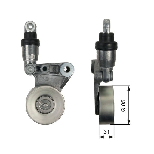 Gates Auxiliary Belt Tensioner T39214