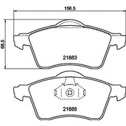 Mintex Front Brake Pad Set MDB1814