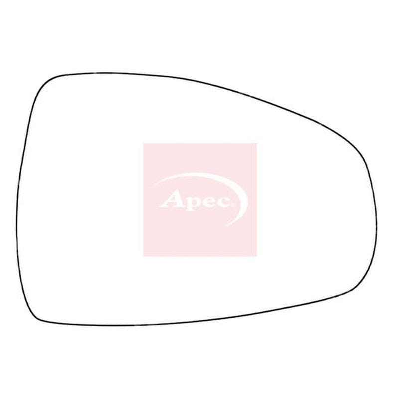 Apec Exterior Wing Mirror Glass Right AMS2665
