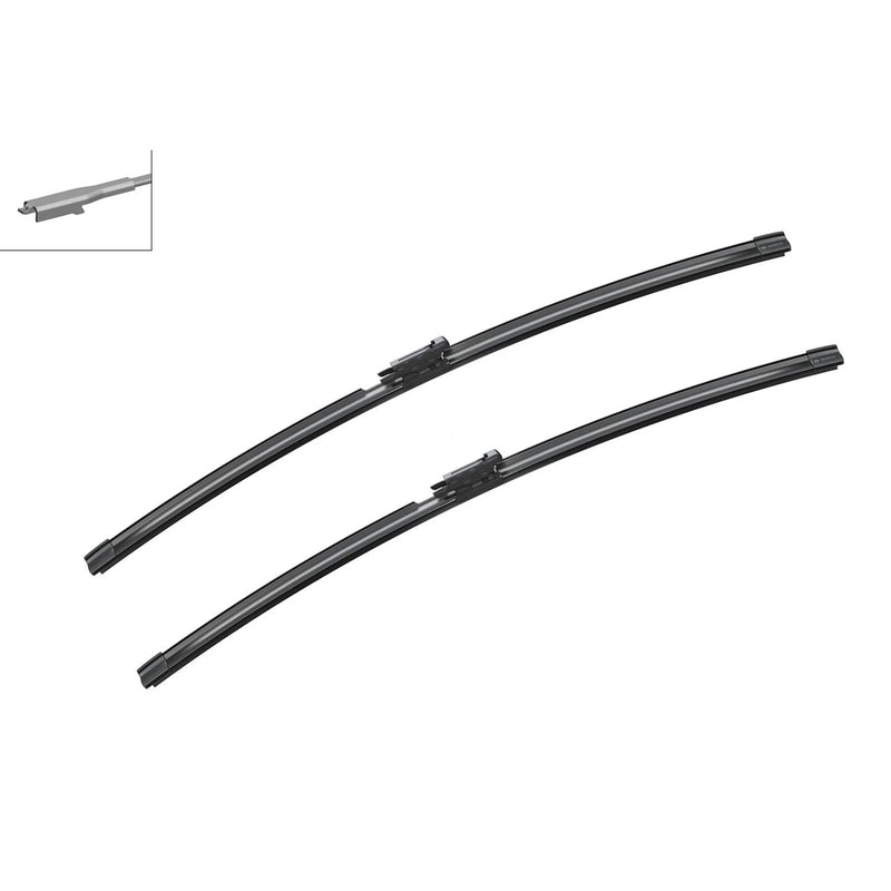 Bosch Wiper Wiper Blade Set 725mm + 725mm — A001J OE 2291756 2291760 2291764