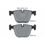Textar Rear Brake Pad Set 2373001