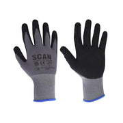 Scan Microfoam Nitrile Coated Gloves - XXL (Size 11) - SCAGLONITMXX