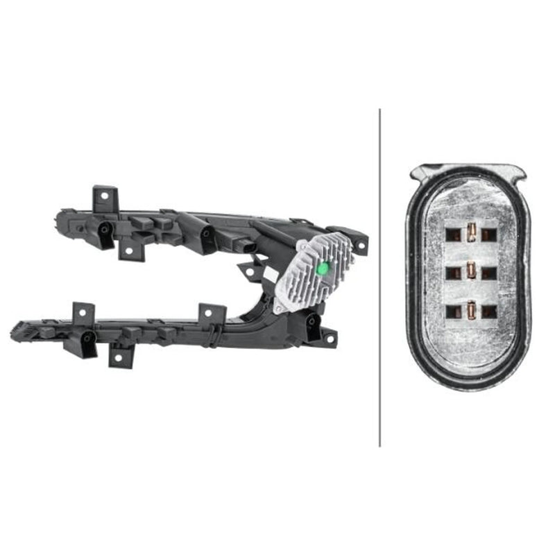 Hella Daytime Running Light LED Right 2PT 354 843-181