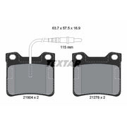 Textar Rear Brake Pad Set 2190403