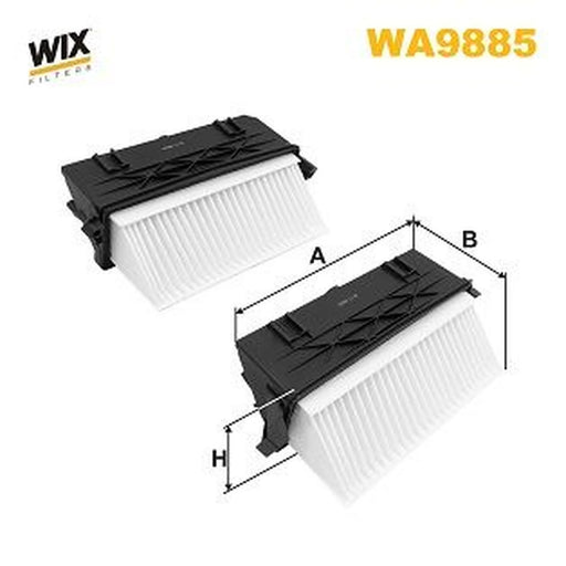 WIX Engine Air Filter WA9885