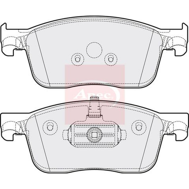 Apec Front Brake Pad Set PAD2189