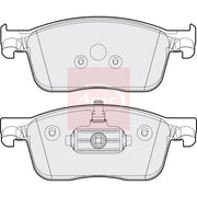 Apec Front Brake Pad Set PAD2189