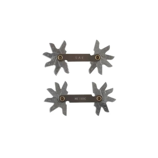 Laser Tools Thread Pitch Gauge 2pc - PL