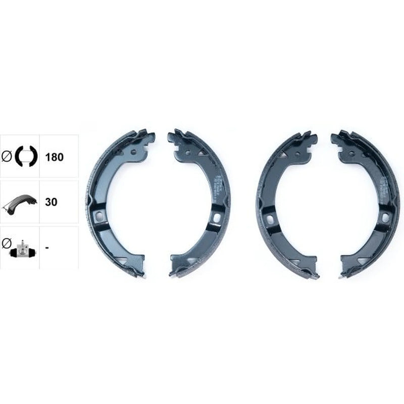 Textar Parking Brake Shoe Set 91069600