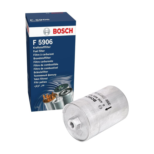 Genuine Bosch Car Fuel Filter F5906 Fits Audi A4 S4 Quattro - 2.7 - 97-01 045090 Bosch  - Town Parts