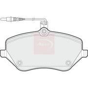 Apec Front Brake Pad Set PAD1404