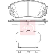Apec Front Brake Pad Set PAD2348
