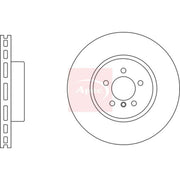 Apec 2 x Vented Front Brake Discs DSK3254