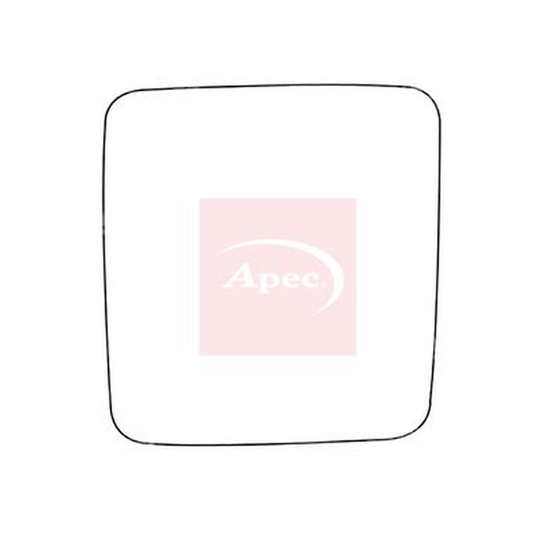 Apec Exterior Wing Mirror Glass Left AMS2035