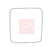 Apec Exterior Wing Mirror Glass Left AMS2035