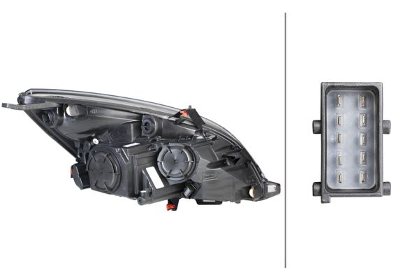 Hella Headlight Headlamp W21/5W Left