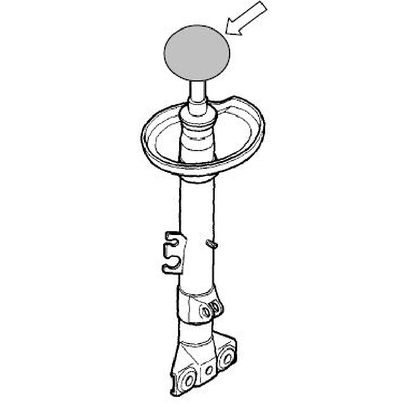 KYB Shock Absorber Damper Strut Front Right 333909