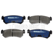Borg & Beck 4 x Rear Brake Pad Set BBP2146
