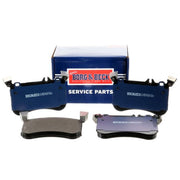 Borg & Beck 4 x Front Brake Pad Set BBP2467
