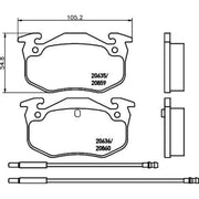 Mintex Front Brake Pad Set MDB1209