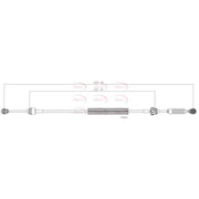 Apec Manual Transmission Cable Pull CAB7070
