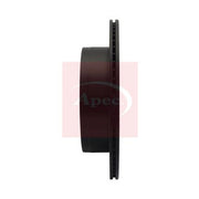 Apec 2 x Vented Rear Brake Discs DSK2669
