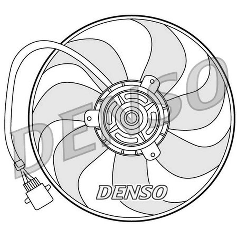Denso Engine Cooling Fan DER32006