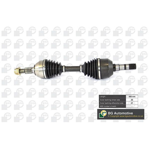BGA CV Drive Shaft Driveshaft Front Right DS9532