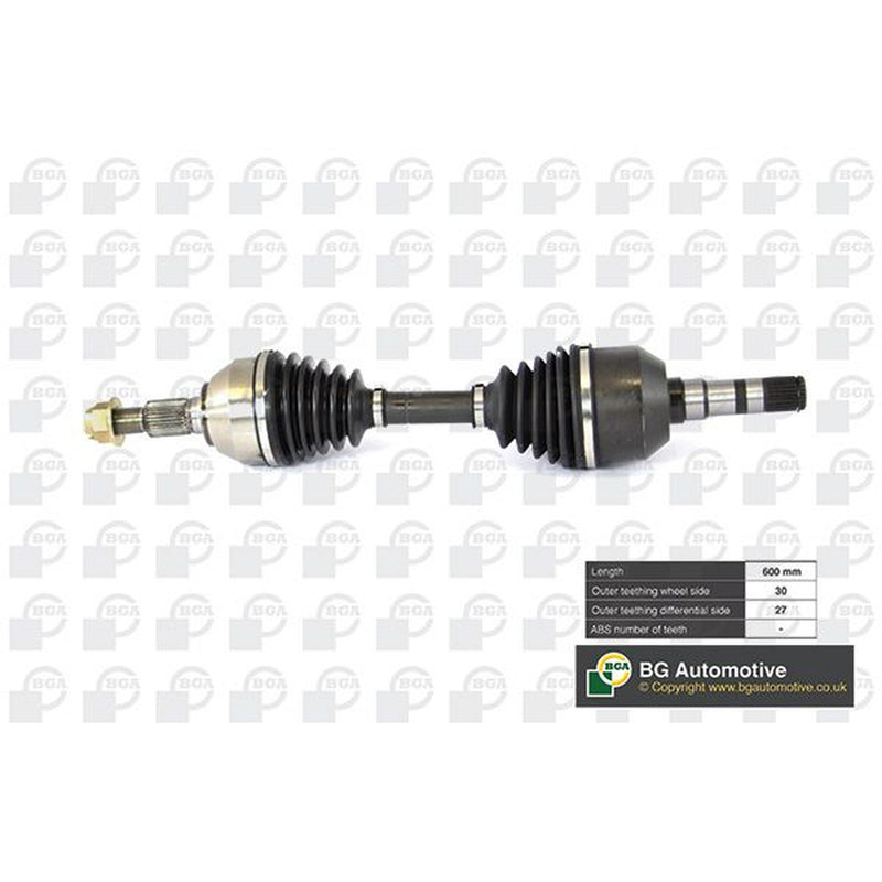 BGA CV Drive Shaft Driveshaft Front Right DS9532