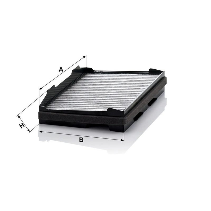 MANN-FILTER Cabin Air Filter (Pollen Filter) behind the glove CUK 3220