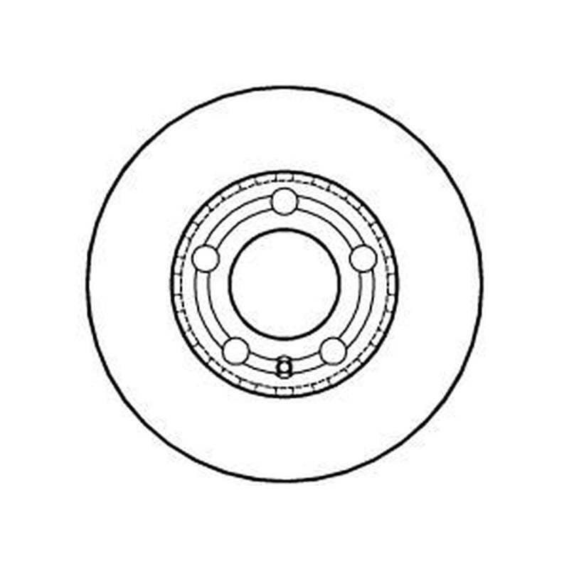 Abtex 2 x Vented Front Brake Discs BD1227V