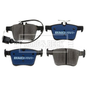 Borg & Beck 4 x Rear Brake Pad Set BBP2592