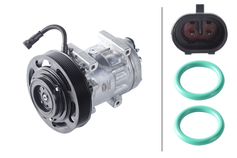 Hella 8FK 366 200-081 Compressor, air conditioning
