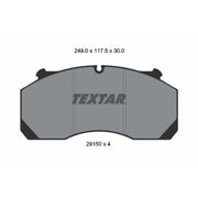 Textar Front Brake Pad Set 2915001
