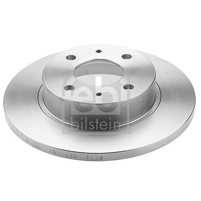 Febi 2 x Solid Front Brake Discs 18700