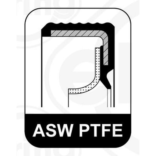 Elring Crankshaft Shaft Seal 48mm OD ID Wide 155.560