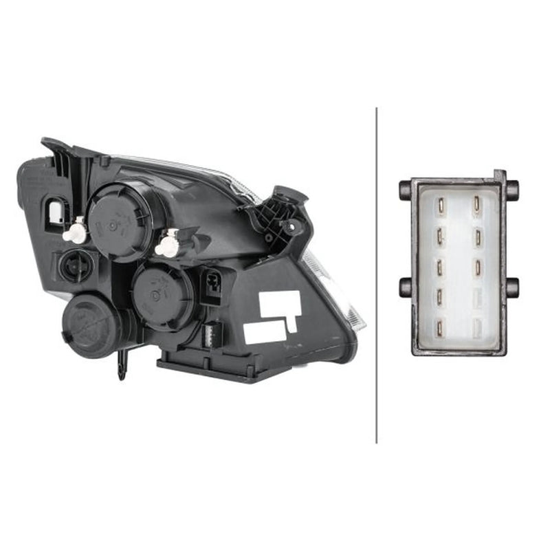 Hella Headlight Headlamp PY21W Left 1EE 354 535-011