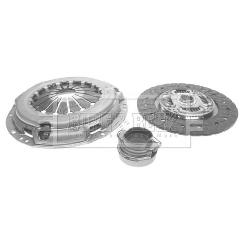 Borg & Beck Clutch Kit Set 3pc 238mm HK2153