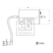 Febi Fuel Filter Element 175003