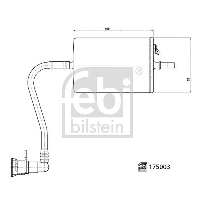 Febi Fuel Filter Element 175003