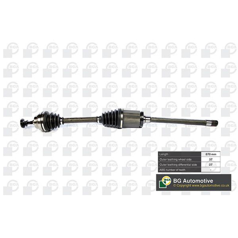 BGA CV Drive Shaft Driveshaft Front Right DS0902R