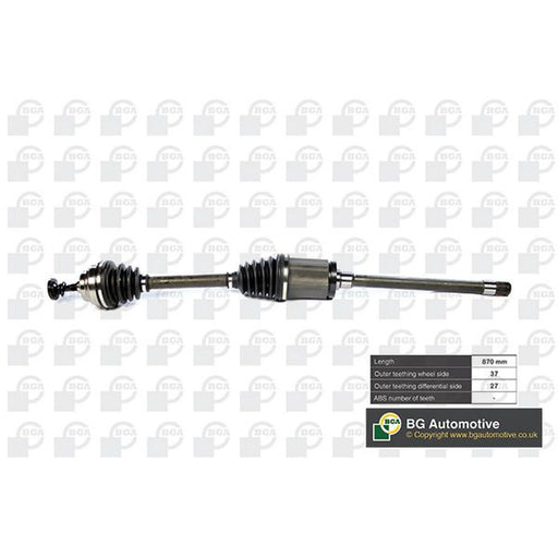 BGA CV Drive Shaft Driveshaft Front Right DS0902R