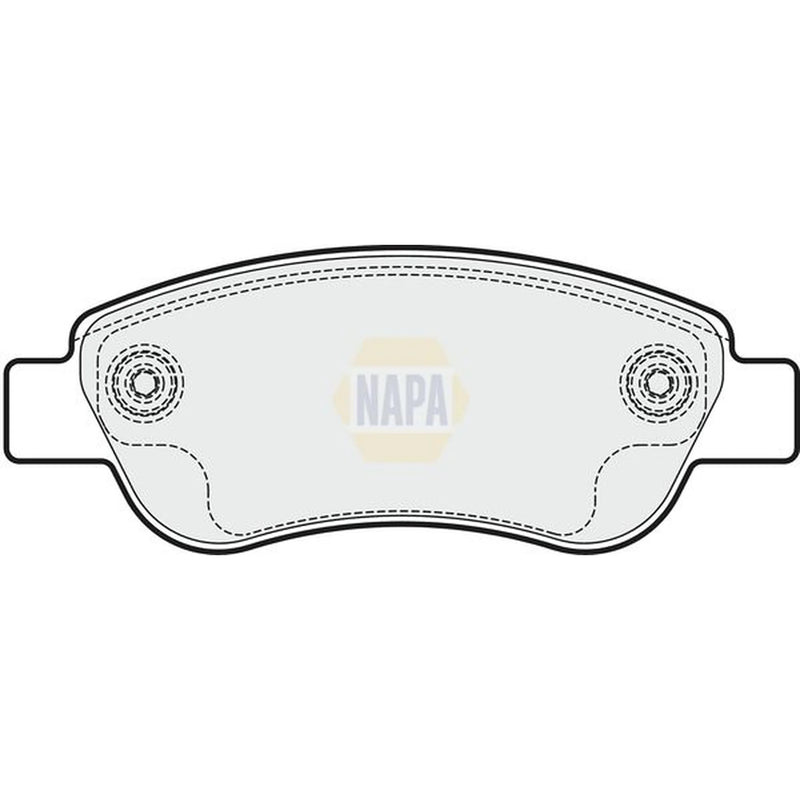 NAPA Front Brake Pad Set NBP1623